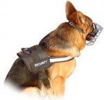 Nylon Reflective Dog Harness for German Shepherd with handle