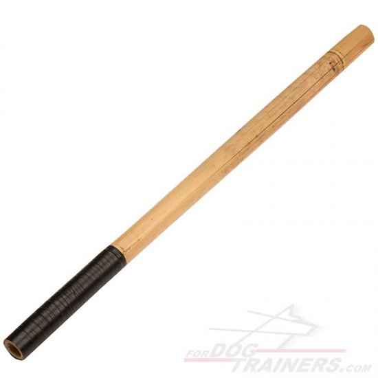 Bamboo Training Stick Ideal for Schutzhund Dog Training - إضغط الصورة للإغلاق