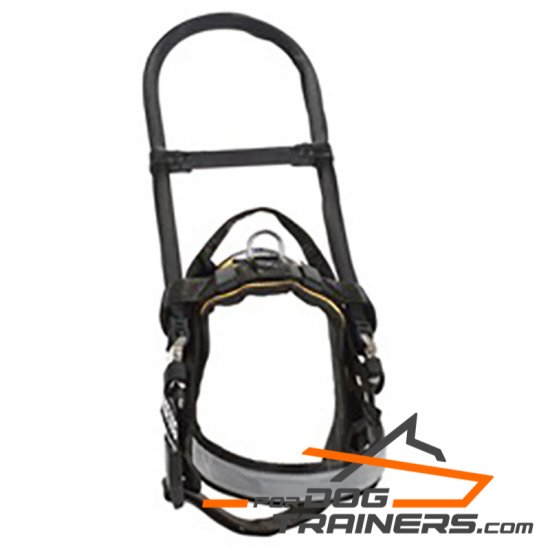 "Stay Safe" Lightweight Nylon Harness for Guide Dog - إضغط الصورة للإغلاق