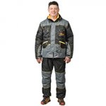 Water-mud-resistant Tracksuit with Multiple Pockets and Removable Hood