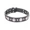 'Code of Chivalry' FDT Artisan Embellished Leather Dog Collar