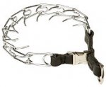 Strong Pinch Collar with Quick Release Buckle - 1/8 inch (3.25 mm) link diameter