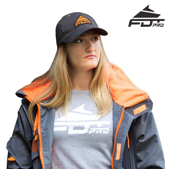 FDT Pro "Train-in-style" Snapback One-Size Cap in Dark Grey Color