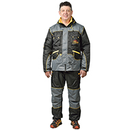 Water-mud-resistant Tracksuit with Multiple Pockets and Removable Hood