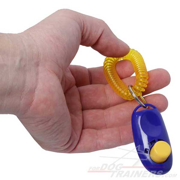 Training Dog Clicker Plastic Coil String