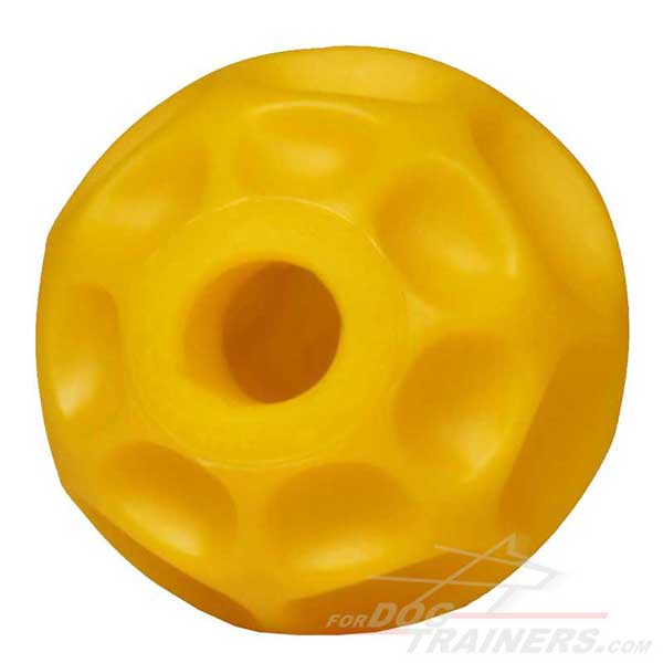 Medium Size Food Dispensing Dog Toy Tetraflex