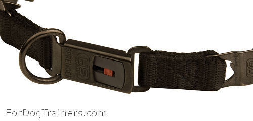 Black Stainless Steel Clicklock Buckle