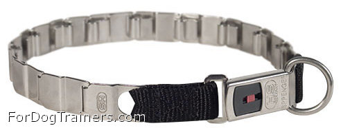 FUN!!! NEW 2016 NECK TECH FUN STAINLESS STEEL dog collar - 50051 014(55) ( Made in Germany )
